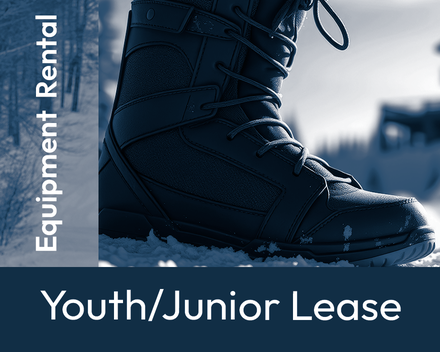 Youth & Junior Snowboard Boots Only Seasonal Lease - 13C
