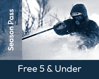 26-27 Snowbowl 5 & Under Season Pass